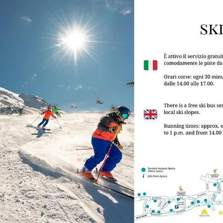 Casa Giuliana Con Skibus Gratis Apartmán Aprica